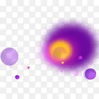紫色活动模糊光圈圆形
