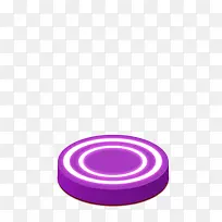 紫色圆圈底座