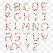 英文字母艺术字