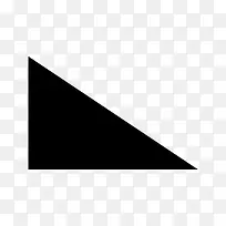 形状三角形矩形黑色默认图标