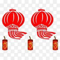 春节灯笼节日元素