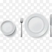 精美手绘西餐餐具餐盘勺子叉子