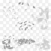 飞舞的棉絮