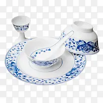 中国风青花瓷勺子艺术餐具