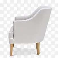样品家具素材白色沙发椅