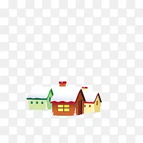 圣诞小屋免抠图高清素材