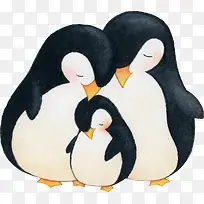 三只小企鹅