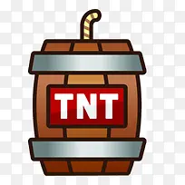 TNT炸弹炸药桶