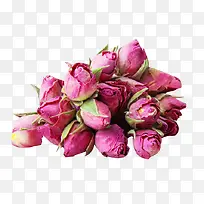 法兰西玫瑰花苞一堆图片素材