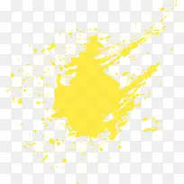 黄色斑斓花纹
