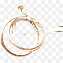 彩带装饰金属环