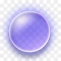 紫色水晶球