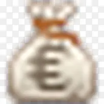 money bag euro icon