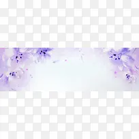 紫色花朵背景
