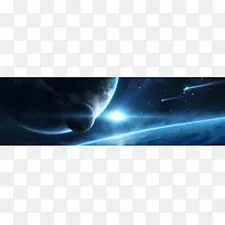 太空设计banner背景