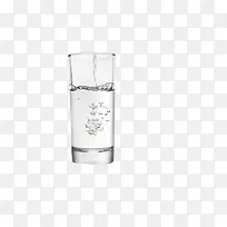 玻璃杯中的半杯水