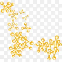 金色分子结构