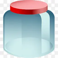 矢量手绘玻璃瓶子