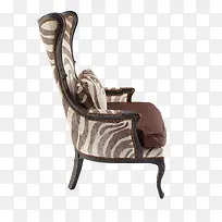 斑马纹的椅子