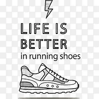 舒适跑步运动鞋