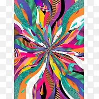 彩色背景元素
