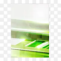 绿色背景