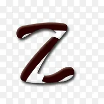奶油蛋糕字母Z