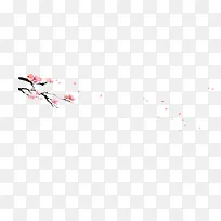 梅树梅花飘