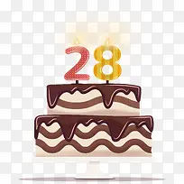 28岁生日蛋糕