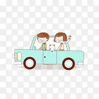 卡通汽车