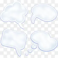 矢量云彩对话框