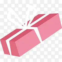 粉红色情人节礼物盒