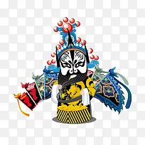 卡通京剧人物