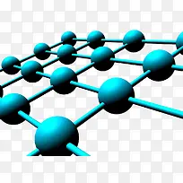 分子结构网状图
