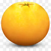 橙色水果Paradise-Fruit-Icon-Set