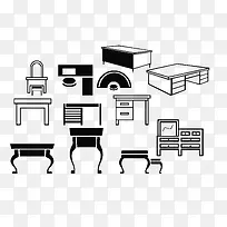 家具家居手绘图