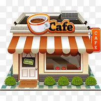 城市街道建筑 城市建筑 街道 