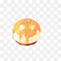 芝麻包手绘画素材图片