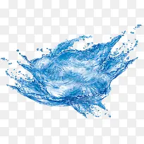 蓝色水的效果图