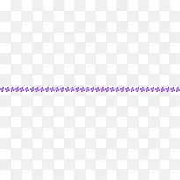 紫色分割线