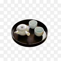 白瓷茶具
