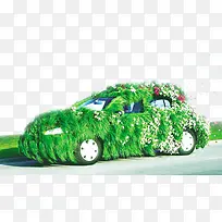 绿色环保创意汽车
