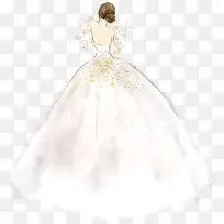穿婚纱的女人