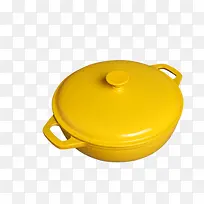 明黄色的汤锅