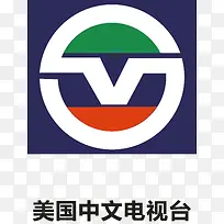 美国中文电视台logo