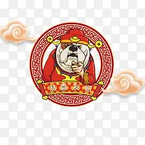 狗年海报装饰设计