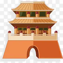 复古宫殿中国