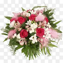 鲜花花簇手绘
