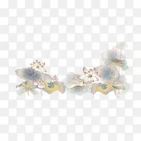 水墨荷花塘