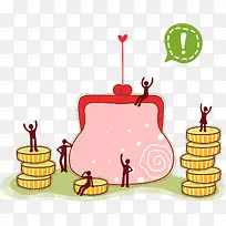 卡通金币